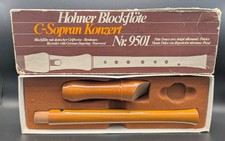 Hohner No. 9501 Pearwood Recorder Instrument Key of C