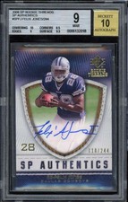 Felix Jones Rookie Card 2008 SP Rookie Threads (110/144) #SPEJ BGS 9. rookie card picture