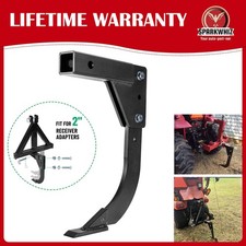Racewill Hitch Lawn Mounted Ripper Garden Plow For Atvutv Tractor W2 Receiver