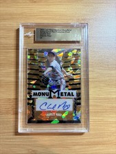 2024 Leaf MonuMetal Auto Pre Production Proof Crystal Gold Charles Nagy 1/1