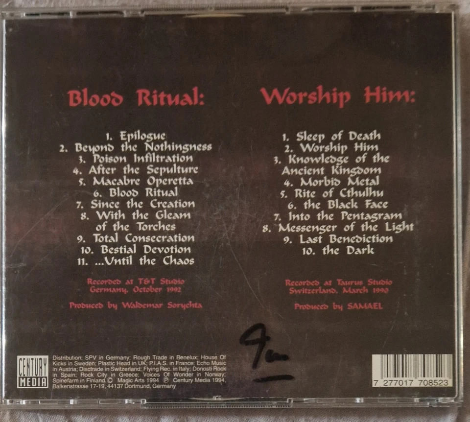 1987-1992 von Samael CD - Bild 2 von 2