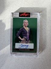 Olivia Dunne Electrum Leaf Signature Auto 2/5 Factory Sealed
