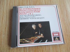Beethoven: Klavierkonzerte 3 & 4 - Alexis Weissenberg - Herbert von Karajan - CD