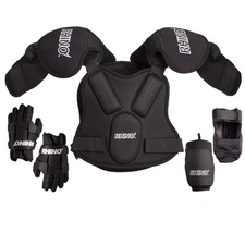 New Other Champion Sports Rhino Lacrosse Set Sm 60-100Lbs Arm Pads & Gloves