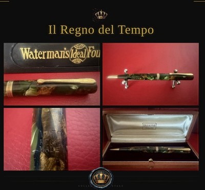Bleistift WATERMAN Mechanik Zelluloid Marmorea Art Déco Vintage Jahre  30
