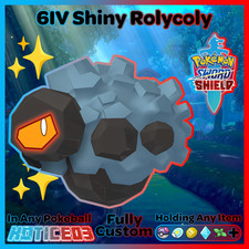 ✨ Shiny Rolycoly 6IV ✨ Pokemon Sword & Shield 🚀 Fast 🚀