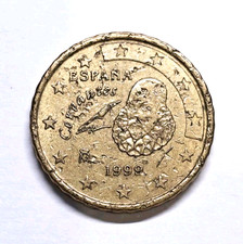 10 Euro Cent Münze Spanien 1999 - Umlaufmünze