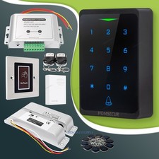 HOMSECUR Weatherproof IP66 APP WIFI PIN Access Control Touch Keypad