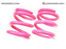 Mookeeh Pink Coilover Replacement Springs 20k 1120lbs 4 101.6mm 2.75 Id Mookeeh Pink Coilover Replacement Springs 20k 1120lbs 4 101.6mm 2.75 Id