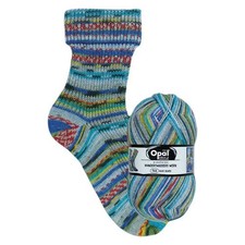 Opal Sock Yarn Hundertwasser 4, superwash 4-ply 100g/465yd  4050
