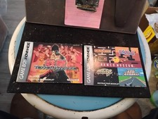 Two Game Boy Advance Ms Pac-Man Namcomuseum & Tekkenadvance Instrutcion Booklet