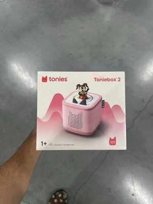 Tonies Toniebox2 Starter Set in Cloud Pink w/ Playtime Puppie Tonie New & Sealed