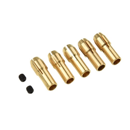 8pcs Messingbohrfutter-Spannzangenstück Für Dremel-Drehwerkzeugadapter 0,5-3mm - Bild 12 von 14