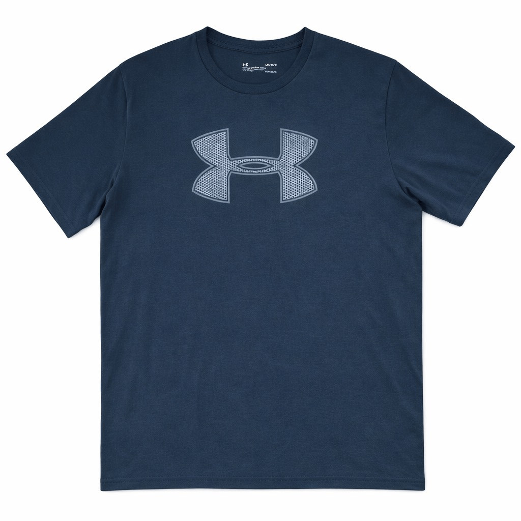 Under Armour HeatGear Logo T-Shirt LG Black