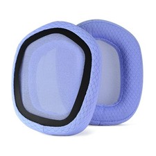 1Pair Purple Mesh Sponge Ear Pads Cushions Cover For Logitech G335 Headphone y