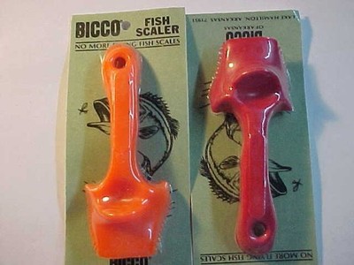 NEW Bicco Fish Scaler PLASTIC RIGHT OR LEFT HAND WORKS ON ALL SCALES