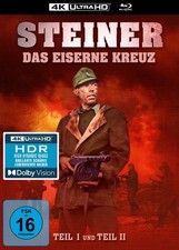 Steiner - Das Eiserne Kreuz - Teil 1+2 Mediabook (4K Ultra HD B (4K UHD Blu-ray)