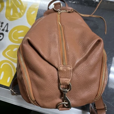 Rebecca Minkoff Julian Medium Backpack Caramello Brown  display picture 3