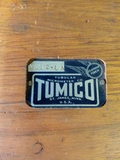 Vintage Tumico M012-LN Large Tubular Micrometer Set 2–3" Inserts Feather Touch –