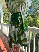 Farm Rio Tropical Palm Print Dress
