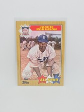 2022 Topps Series 2 - 1987 Topps All-Star Baseball Jackie Robinson #87AS-50