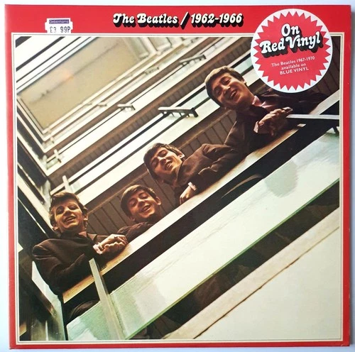 THE BEATLES "1962-1966" APPLE RECORDS PCSPR 717 GATEFOLD RED VINYL 2LP (1)