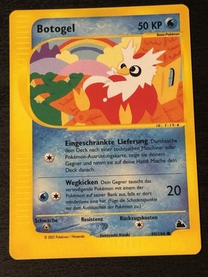 Botogel #49/144 | Skyridge | Near Mint (NM) | Deutsch | Pokémon | Non Holo
