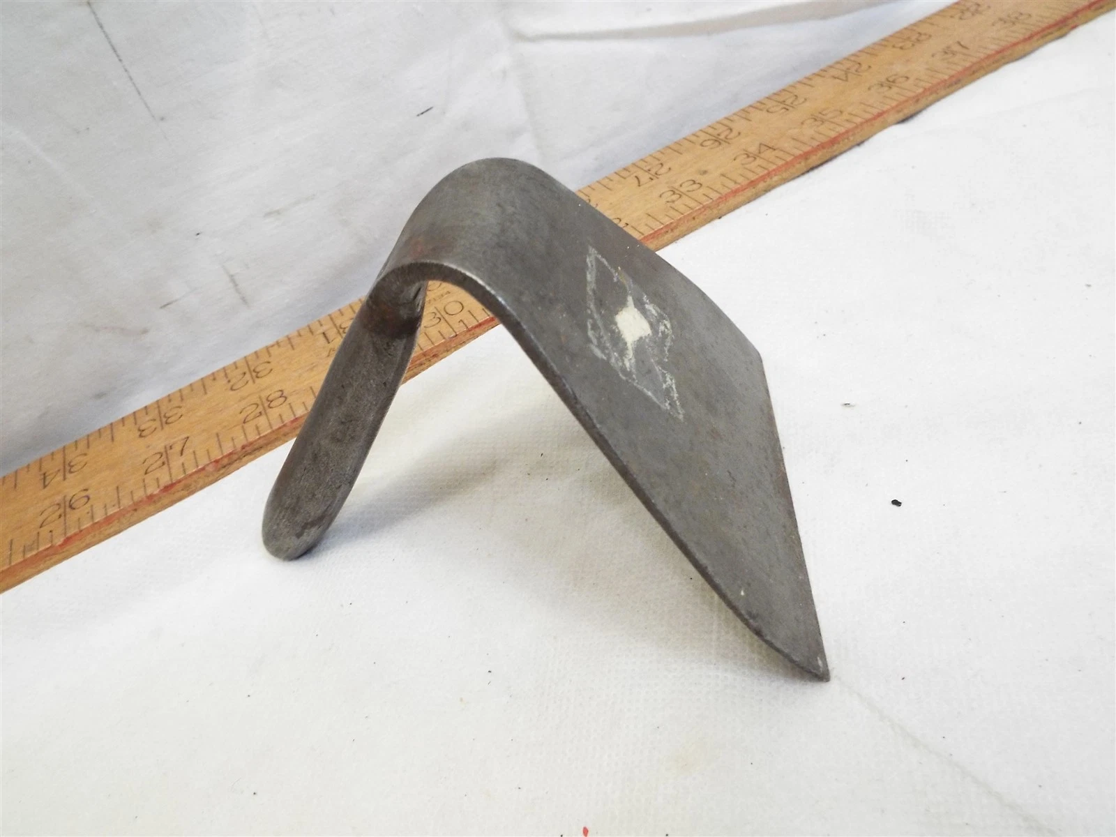 Antique Blacksmith Hand Forged Iron Dough Scraper Knife Kitchen Primitive 18th e
Opens in a new wind