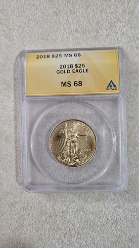 2018 $25 MS68 Gold Eagle