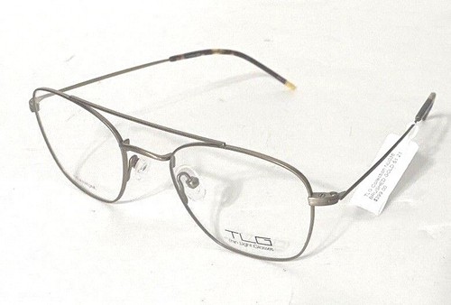 TLG NU036 C01 Designer Brushed Gold Titan Brille Brillengestell mit Etui 51-21-145 - Bild 2 von 4