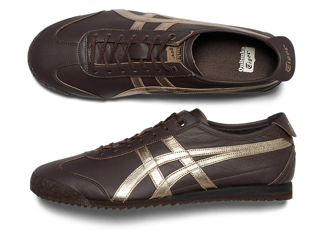 Onitsuka Tiger MEXICO 66 SD LICORICE BROWN/CHAMPAGNE Onitsuka Tiger MEXICO 66 SD LICORICE BROWN/CHAMPAGNE