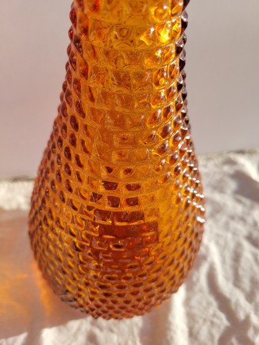 Empoli Bernstein Diamant Spitze Genie Flasche 22 Zoll mit Bernstein Blase Stopper MCM - Bild 12 von 23