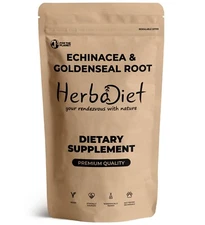 Echinacea & Goldenseal Root Extract Powder Powerful Herbal Immunity Support
