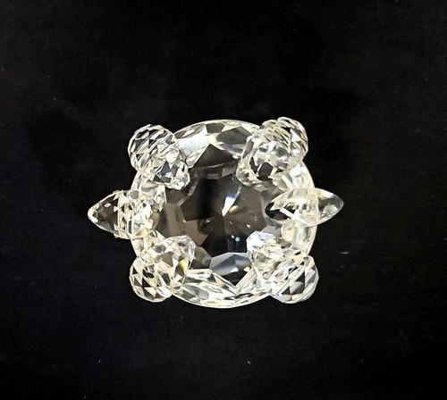 Swarovski Crystal Turtle Figurine Green Eyes No box - Picture 6 of 10