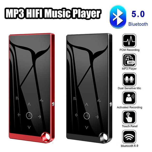 MP3 Player Bluetooth 5.0 Touch Screen Sport Lossless Sound HI-FI Music FM Radio MP3 Player Bluetooth 5.0 Touch Screen Sport Lossless Sound HI-FI Music FM Radio