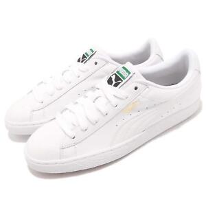 puma basket classic lfs white black