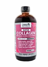 Super Collagen By Livingston Natural Herbal Labs. 5 in 1 Collagen Blend. 16 oz.