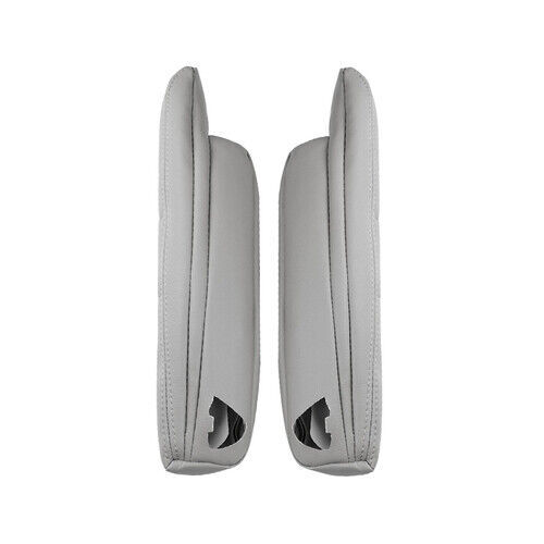 2x Leather Seat Armrest Handle Trim Cover For Land Rover