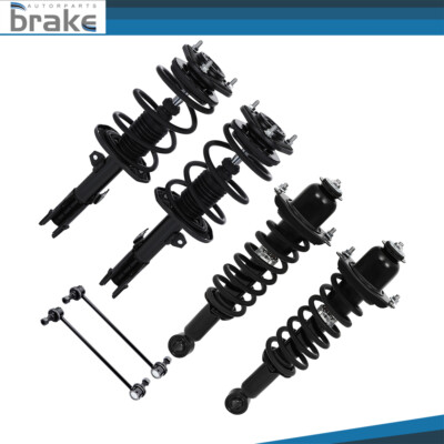 Fits 2014-2019 Toyota Corolla Front Rear Struts Front Sway Bars w/Coil Spring