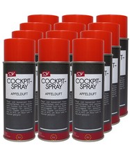 12x COCKPITSPRAY Apfelduft 400ml Innenreiniger Cockpit Pflege Innenreiniger