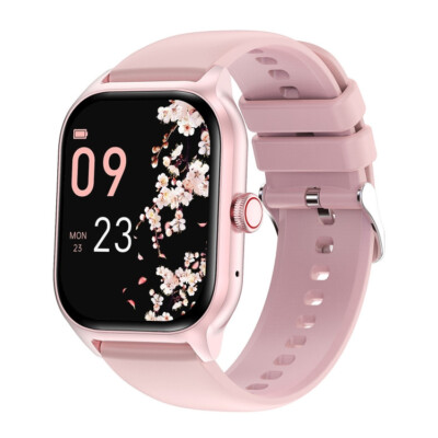 Fitnessuhr Pulsuhr Rosa Smartwatch Damen Herren Für Android