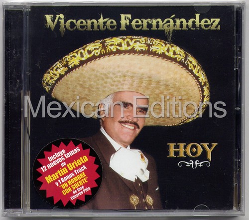 Vicente Fernandez Hoy Mexican Edition CD