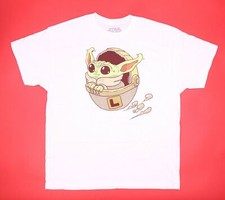 Baby Yoda Star Wars the Mandalorian Men's T-Shirt Size: XL