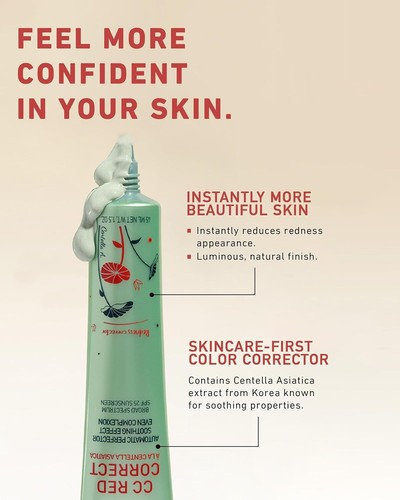 Erborian CC Red Correct Automatic Soothing Perfector SPF 25, 1.5 Ounces - Picture 7 of 8