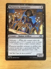 MTG Modern Horizons 3 Marionette Apprentice #100 Uncommon