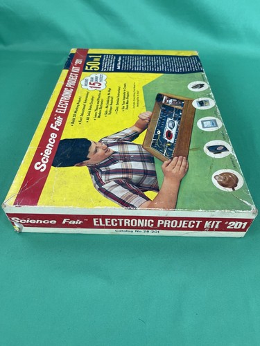Radio Shack Science Fair Electronic Project Kit #201 50 in 1 - 1960s - Picture 8 of 12