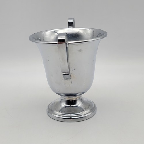 Farberware New York 60er Jahre Chrom Edelstahl Zuckerdose Kelch Vintage - Bild 2 von 7