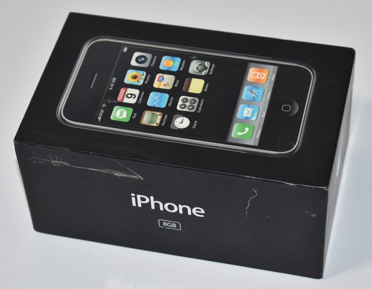 Original 1st Generation Apple iPhone 2G EMPTY BOX Only MA712LL/A