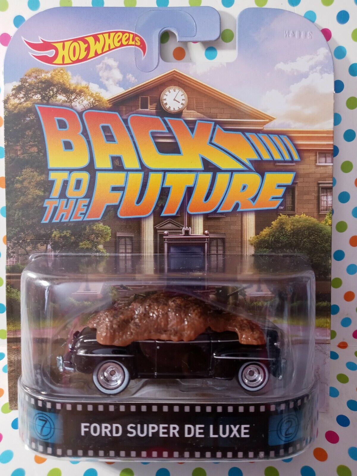 HOT WHEELS  RETRO  Entertainment BACK TO THE FUTURE FORD SUPER DE LUXE NEW