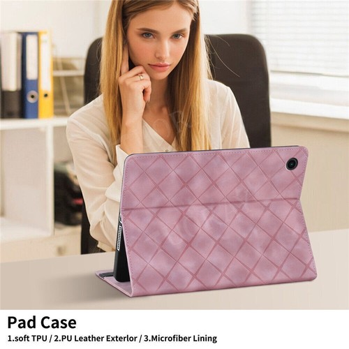 For Samsung Galaxy Tab A8 A9 S9+ S9 Ultra S6 Lite Flip Leather Wallet Case Cover - Picture 55 of 78